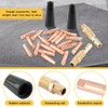 24PCS Flux Core Gasless Nozzle Welding Kit,KP1939-1 Flux Core Gasless