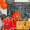 16 Pieces Basketball T-shirt Gifts Bags for Birthday Party Supplies,Basketball