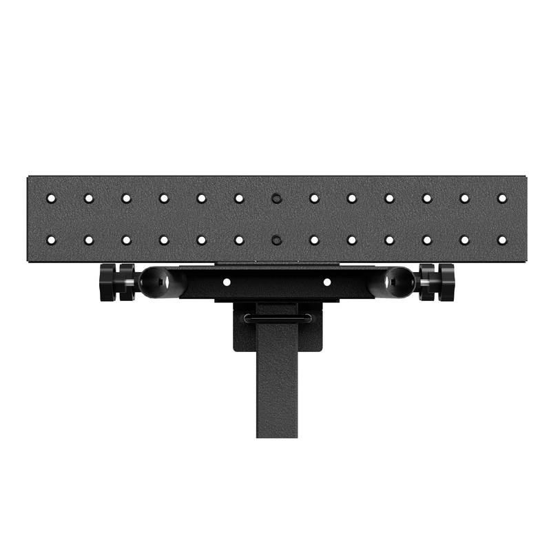 Trailer Dual Hitch Flag Pole Holder Step for 2 Inch