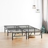 PrimaSleep 14 Inch Foldable Heavy Duty Metal Platform Bed Frame/Under-Bed