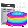 BTF-LIGHTING 16.4FT WS2811 WS2812B IC RGB DC5V 360 Degree Round