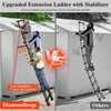 Telescoping Ladder Extension Telescopic Collapsible - 10.5 FT Rv Telescope