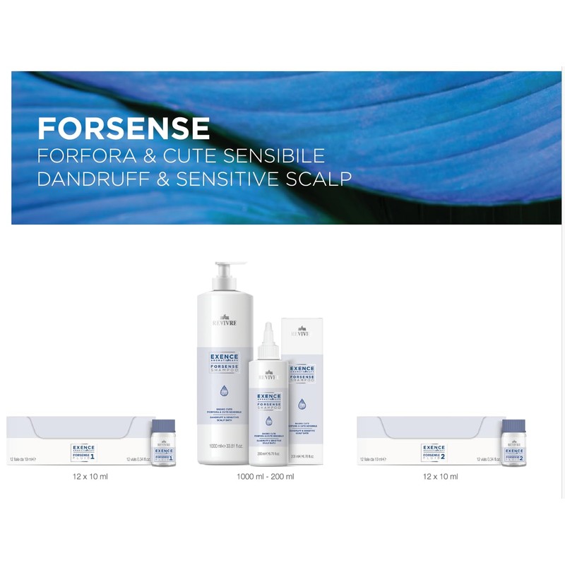 Revivre Exence Forsense Shampoo | Bath for Scalp Dandruff &