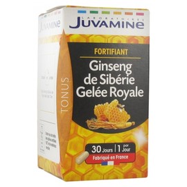 Juvamine Ginseng of Siberia Royal Jelly 30 Capsules