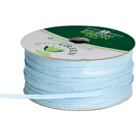 Jillson Roberts 6 Spool-Count 1/4" x 50' Paper Raffia Ribbon Available in 3 Different Assortments, Pretty Pastels