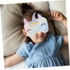 Baluue Plush Unicorn Eye Mask for Breathable Lightproof Sleeping Eye