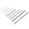 High-speed Steel Straight Shank 10PCS Durable 0.5-3mm Twist Drill Bits