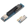 PCIE Extension Cable Integrated Power Supply Gold Plated Contacts Fine