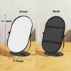 LONGSHENG - SINCE 2001 - Black Table Portable Makeup Mirror