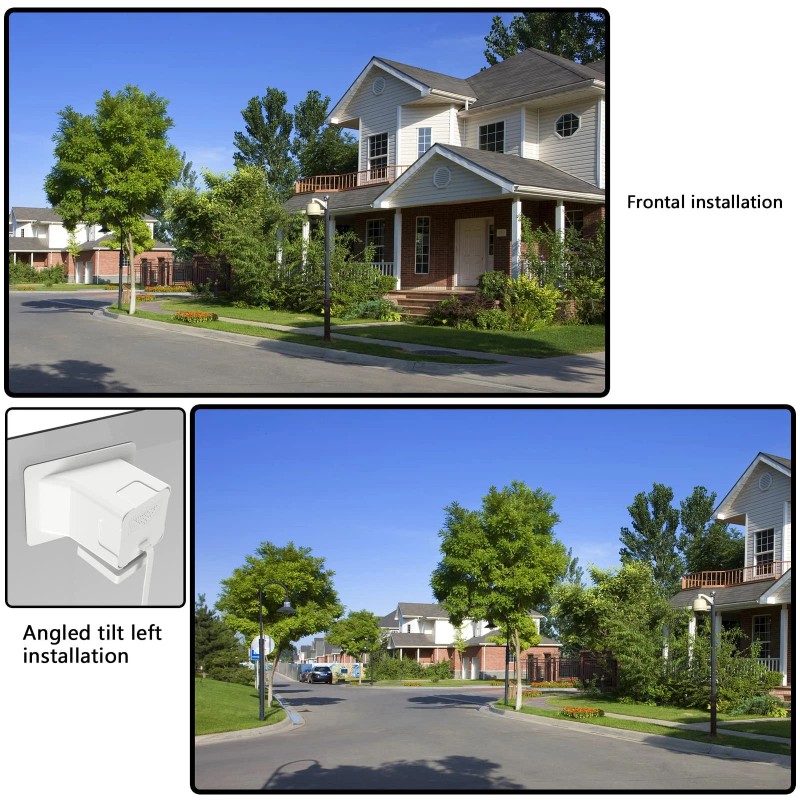 Teccle Angled Window Mount for Wyze Cam v4 Cam V3
