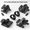 2PCS Ellipse Leg Exerciser Pedal Strap, Adjustable Strap (20x2 Inch)