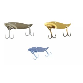 Silver Buddy Original Silver Buddy Blade Baits - Choice of Colors and Sizes - 3/4 oz., Stainless