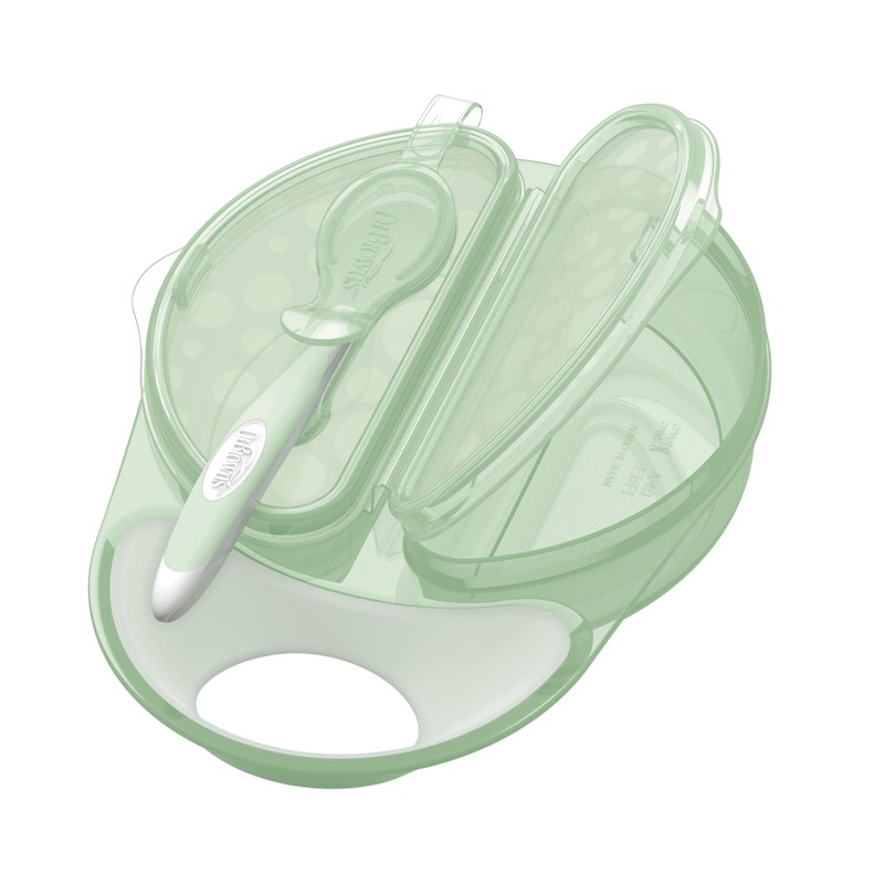 Dr. Brown's Travel Fresh Bowl and Snap-in Spoon for Toddler
