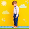 Nuanchu 2 Pcs Kids Number Line Mats 0-30 31-60 Number
