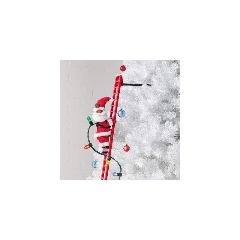 Wondershop Large Climbing Santa Decorative Figurine Red