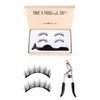 M.Y.L Luna Reusable Magnetic Eyelashes, Set of 4 Eyelashes, Magnetic