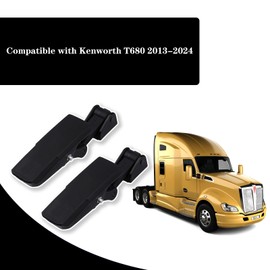 AMBELTOP HLK2201 Hood Latch Compatible with Kenworth T680 2013-2024, Replace L56-6027 L566027, Driver or Passenger Side, 2 Pack