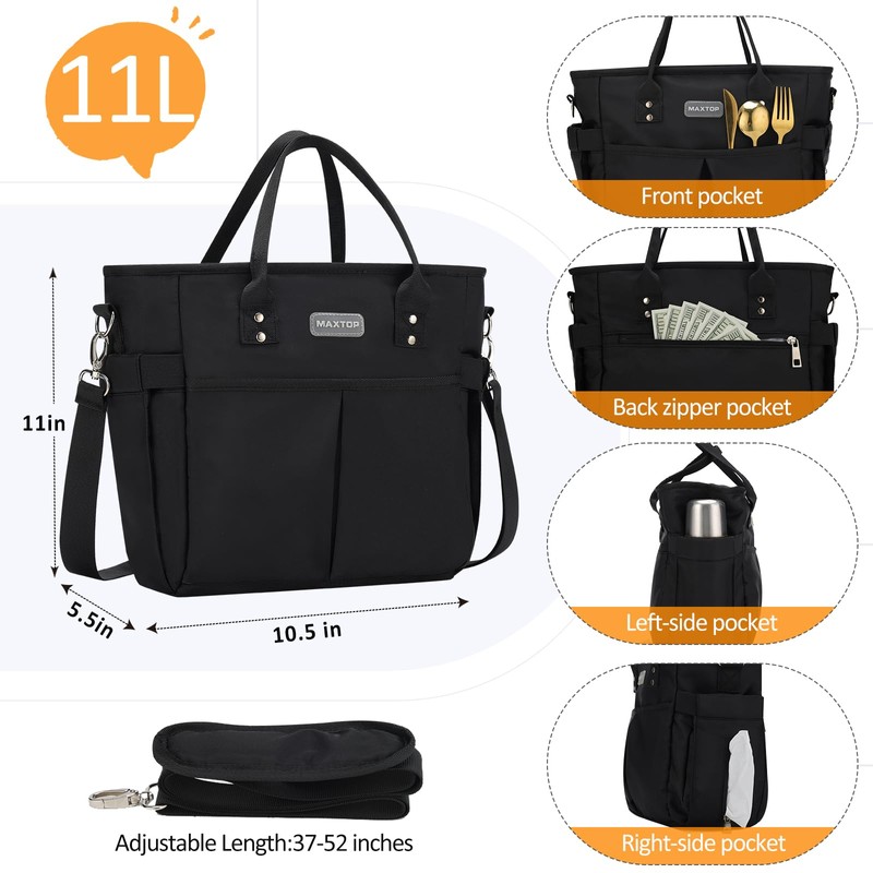 MAXTOP Lunch Bag Women for Work Insulated Thermal Lunch Box