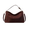 Brown Suede Bags for Women Faux Suede Purse Suede Handbag