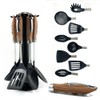 Kitchen Utensil Set with Stand, 6 Piece Nonstick Cooking Tools,