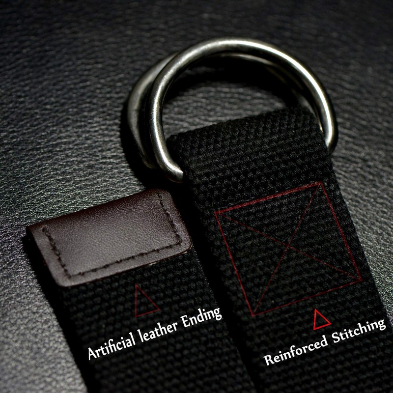 JINIU Canvas Fabric Web Football Belt for Men Sport Belts