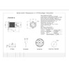 Metzler - Pressure Switch 19mm - LED Ring Lighting White