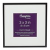 Hampton Frames MADRID Narrow Profile Photo Frame with Bevel Mount