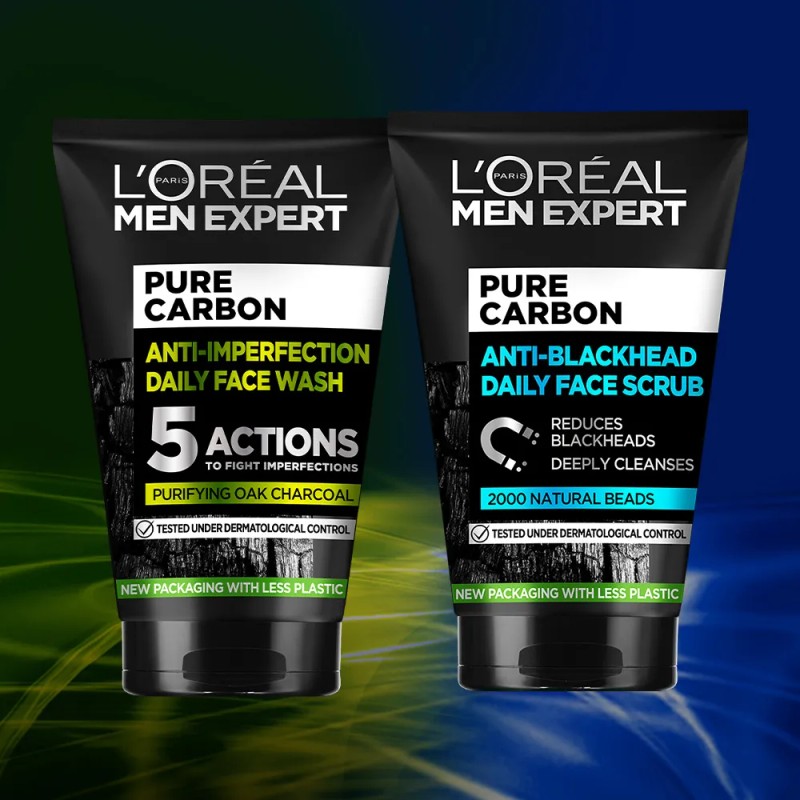 L’Oréal Men Expert Pure Carbon Gel Limpiador Anti-Imperfecciones Piel Grasa