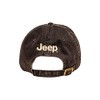 Jeep Grille Logo Garment Washed Hat Black