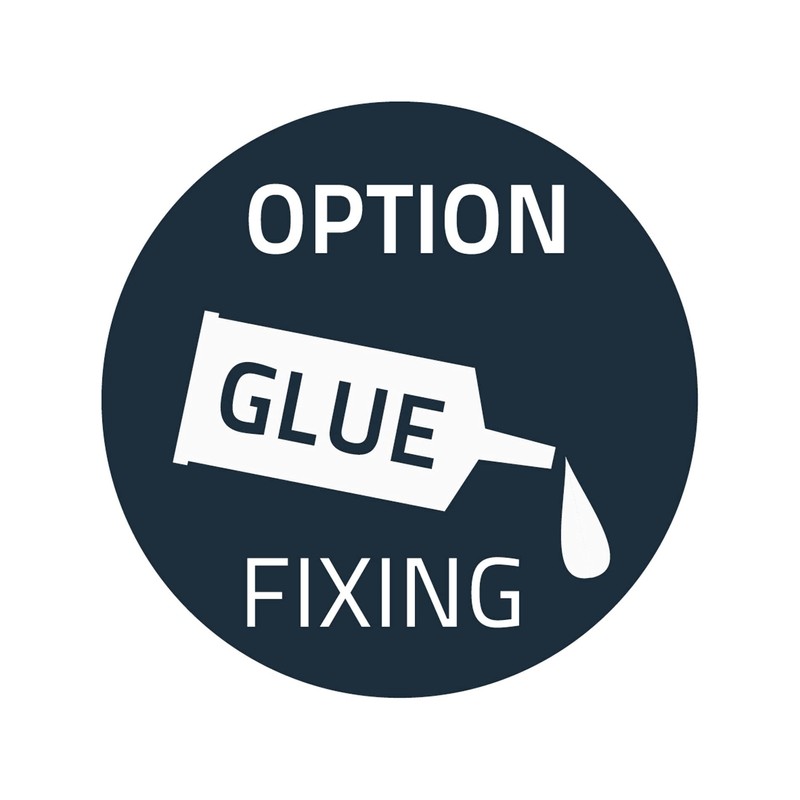 RIDDER Ken Grab Rail with Non-Slip Grip Chrome Black L