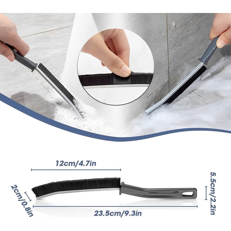 Gap Cleaning Brush, Joint Brush, Hard-Bristled Joint Cleaning Brush for