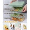 YonTens Ice Tray, Ice Maker Container, One-Touch Ice Maker, Large