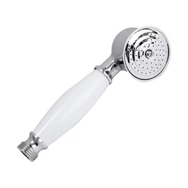 Retro Copper Handheld Shower Head Hand Shower Head Silver