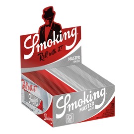 Smoking 1168 Master King Size 50 Books, Silver
