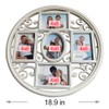 MKUN 2Pack of 4x6 Wall Photo Collage Frames - Round