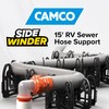Camco Sidewinder 15-Ft RV Sewer Hose Support - Features Flexible