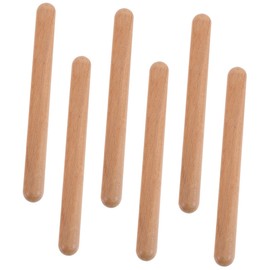 Abaodam 6pcs Musical Rhythm Sticks Safe Tapping Drumsticks for Early Education Enhances Rhythm Skills Musical Senses Classrooms