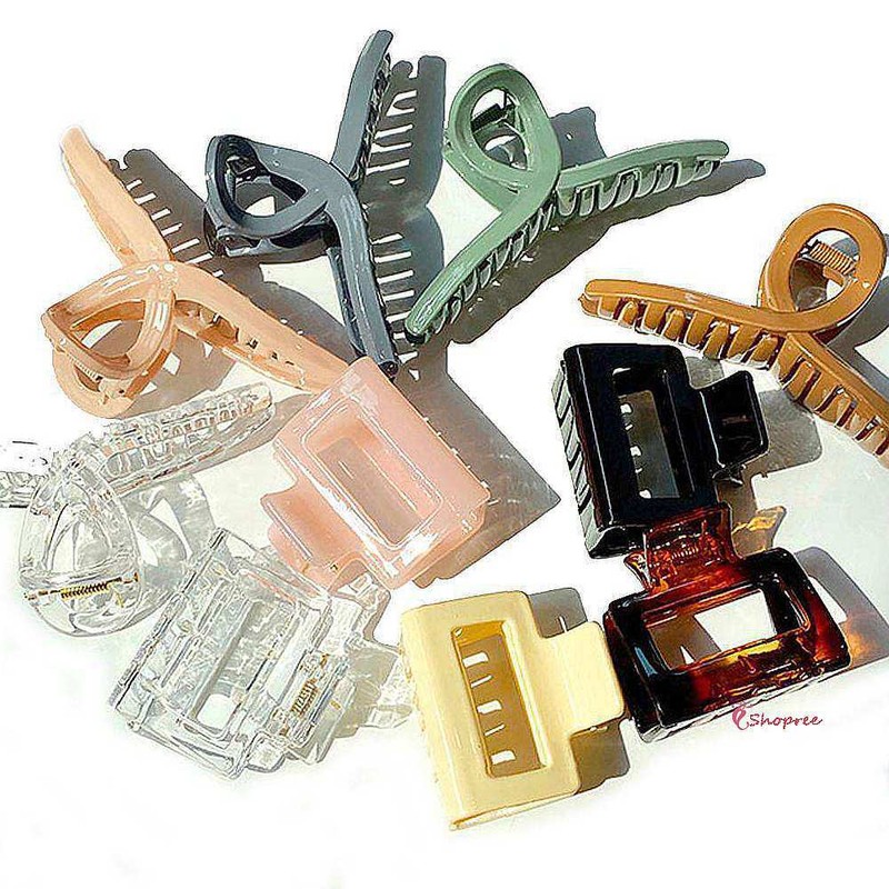 ShopangB Basic 10-Piece Hair Clip Set for Half-Up Hairstyles