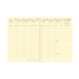 Quo Vadis Soho Hiking 922506Q Weekly Planner 9 x 12.5 cm Pink