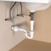 Keeney 96IPK Insta-Plumb 1-1/4 in. Plastic Push-to-Connect Trap Adapter, White