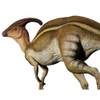 XINPANYIAN 1:35 Nanmu Parasaurolophus with Base Figure Nutcracker Soldier Statue