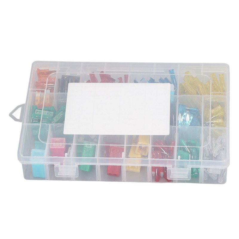 250 Pieces Automotive Fuses High Frequency Blade and Box Shape