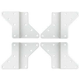 Drall VESA Adaptor Plate for LED LCD Plasma Curved OLED TV Mount 20 cm (from VESA 200 to VESA 400) White Model: AD7W