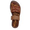Sam Edelman Women's Gabi Flat Sandal, Cuoio/Rich Cognac, 8.5