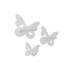 PsGreen Set of 3 Butterfly White Suitable for Toniebox Tonie