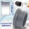 Flange Coupler PVC U Ø 50 mm Used for Joining