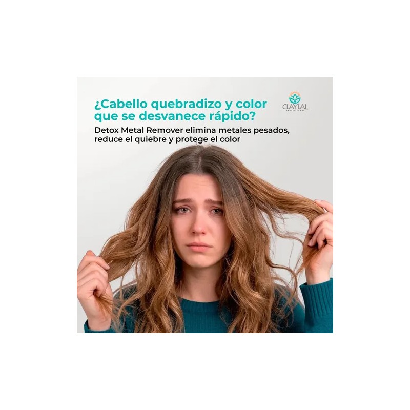 Shampoo Metal Remover Detox Purificante Anti-metales 300m
