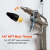 sourcing map 6pcs Air Nozzle Tip 1/8" Rubber Blow Gun