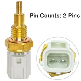 89422-33030 Coolant Temperature Sensor with Connector Harness Pigtail for Lexus ES350/ES300h/Toyota 4Runner/RAV4/Sequoia/Sienna/Tacoma - Replaces 8942206010, TX109, 89422-33030 and More