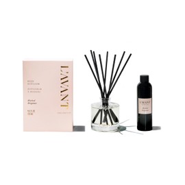 L’Avant Collective | Blushed Bergamot Reed Diffuser – Luxury Aromatic Home Fragrance with Essential Oils, Long-Lasting Scented Diffuser for Living Room, Bedroom & Bathroom – Elegant Oil Diffuser Set